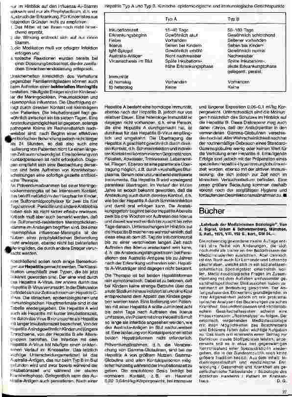 Vorschauseite 4: Kinderheilkunde 17. Folge: Verhalten bei Infektionskrankheiten in der Familie