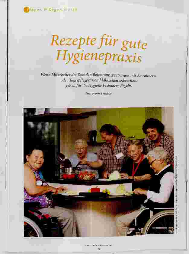 Vorschauseite 1: Rezepte für gute Hygienepraxis