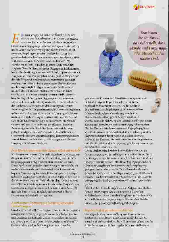 Vorschauseite 2: Rezepte für gute Hygienepraxis
