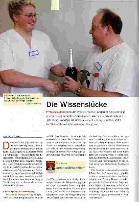 Vorschauseite 1: Die Wissenslücke