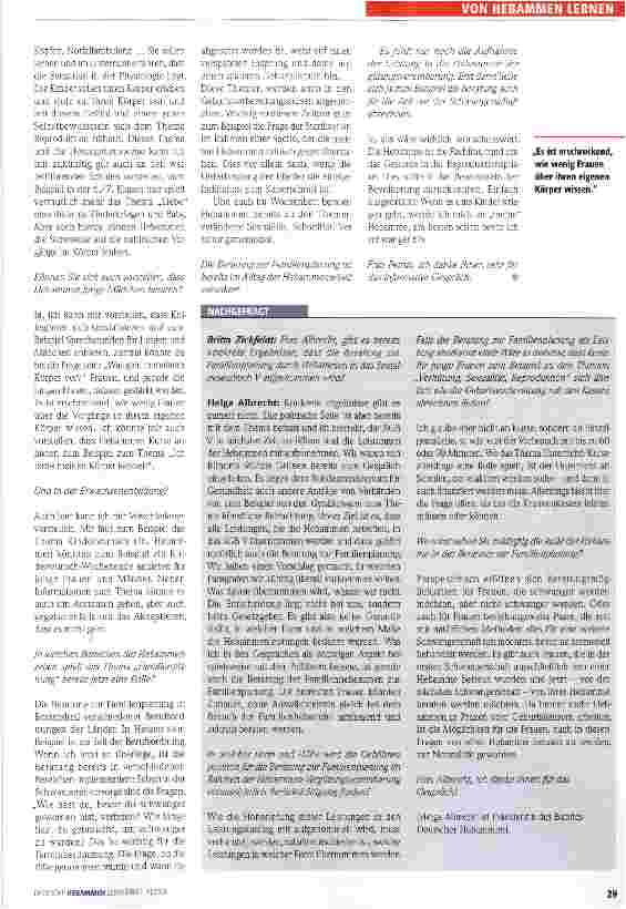 Vorschauseite 2: Fachfrau für die Reproduktion?