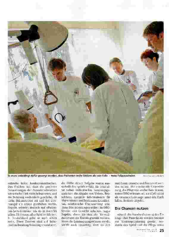 Vorschauseite 2: Patienten sind mehr als Fälle