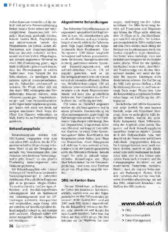 Vorschauseite 3: Patienten sind mehr als Fälle