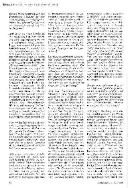 Vorschauseite 2: Sind alle Klienten Künstler, Frau Jäger?
