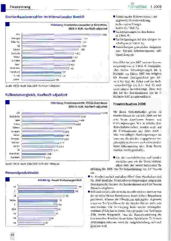 Vorschauseite 4: Aktuelle Situation der Krankenhäuser in Deutschland