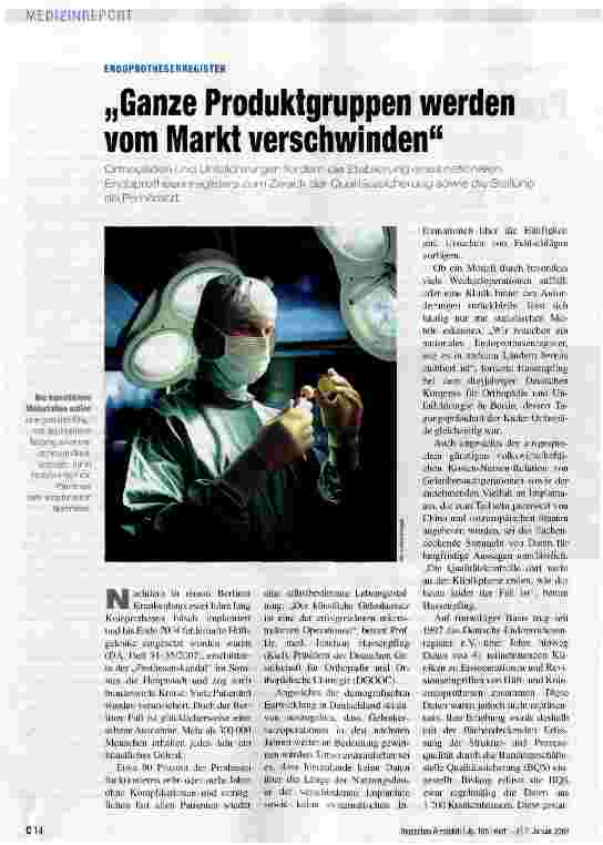 Vorschauseite 1: Ganze Produktgruppen werden vom Markt verschwinden