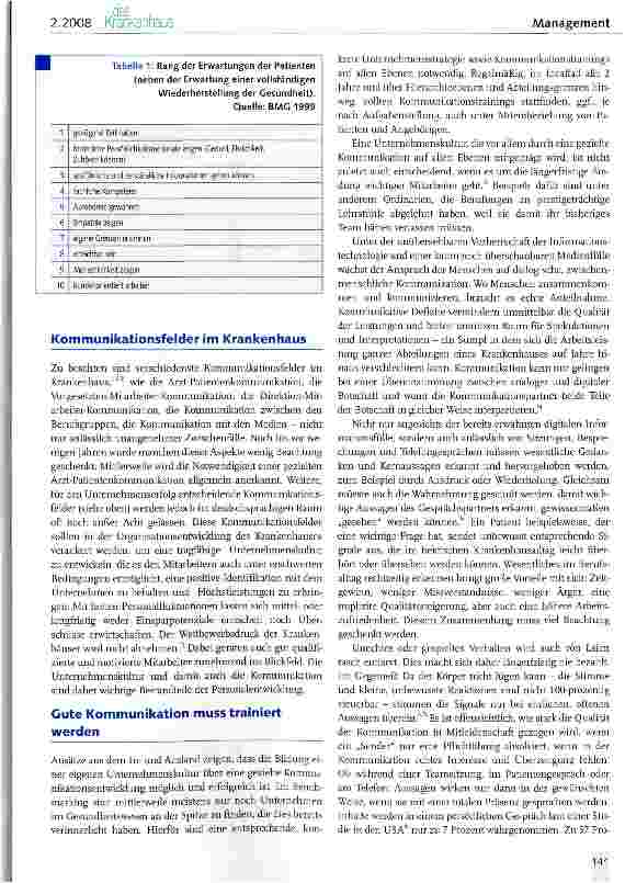Vorschauseite 2: Der Zusammenhang zwischen guter Kommunikation und Qualität