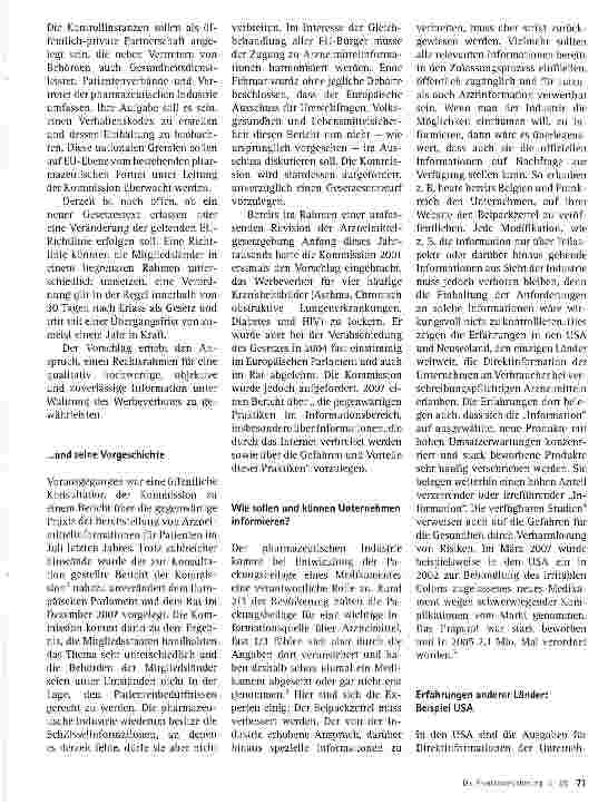Vorschauseite 2: Werbung ohne Grenzen: EU plant „informierende Werbung