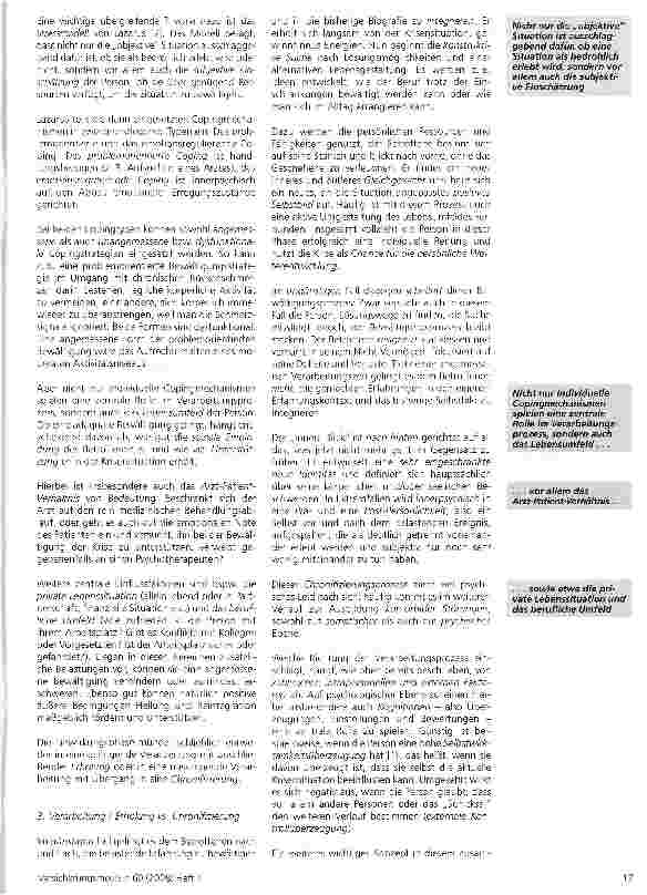Vorschauseite 4: Krisenbewältigung als wichtiger Faktor des Rehabilitationsprozesses