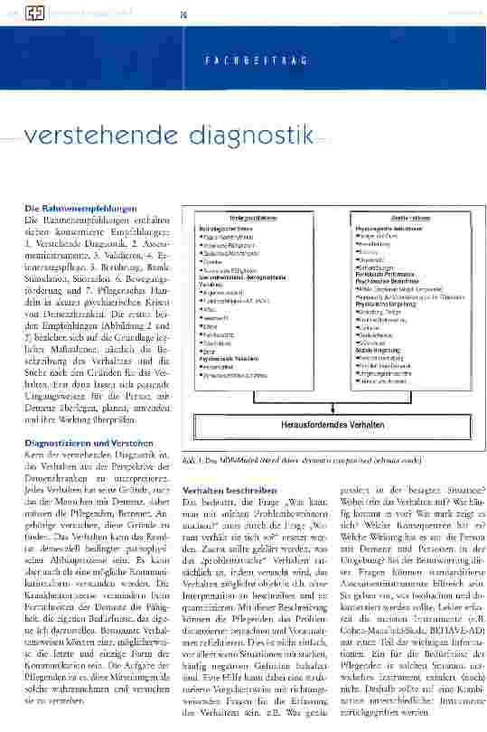 Vorschauseite 2: verstehende diagnostik: das verstehen kommt vor dem handeln
