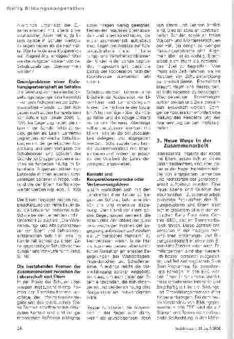 Vorschauseite 4: Erziehungsund Bildungspartnerschaften mit Eltern an Schulen