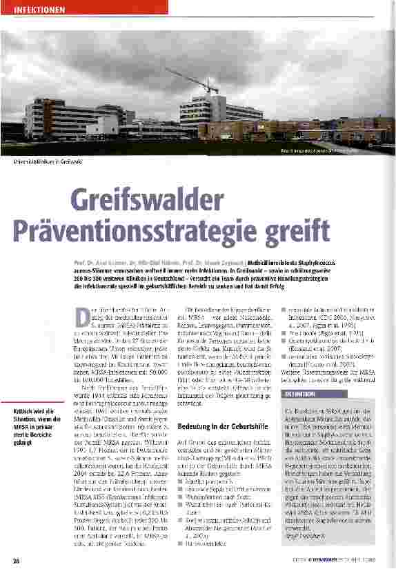 Vorschauseite 1: Greifswalder Präventionsstrategie greift