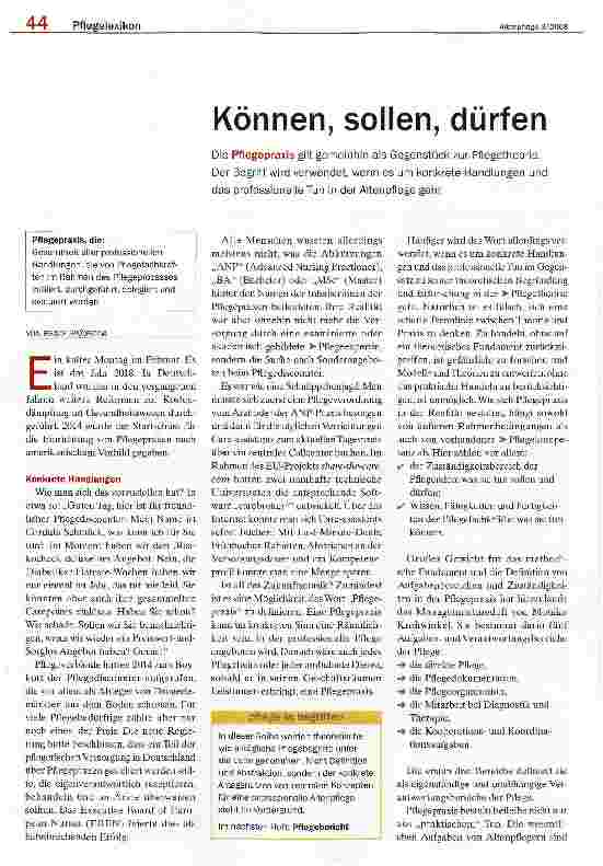 Vorschauseite 1: Können, sollen, dürfen