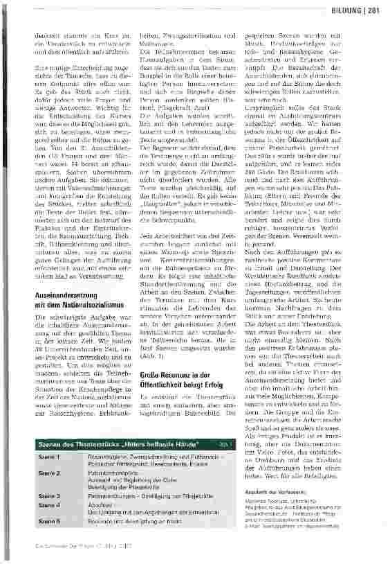 Vorschauseite 2: Hitlers helfende Hände