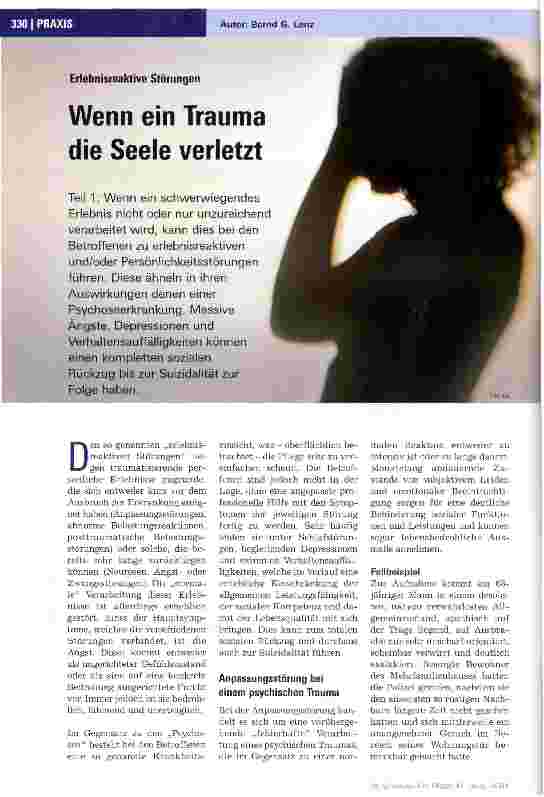Vorschauseite 1: Wenn ein Trauma die Seele verletzt