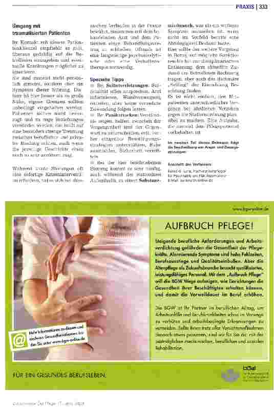 Vorschauseite 4: Wenn ein Trauma die Seele verletzt