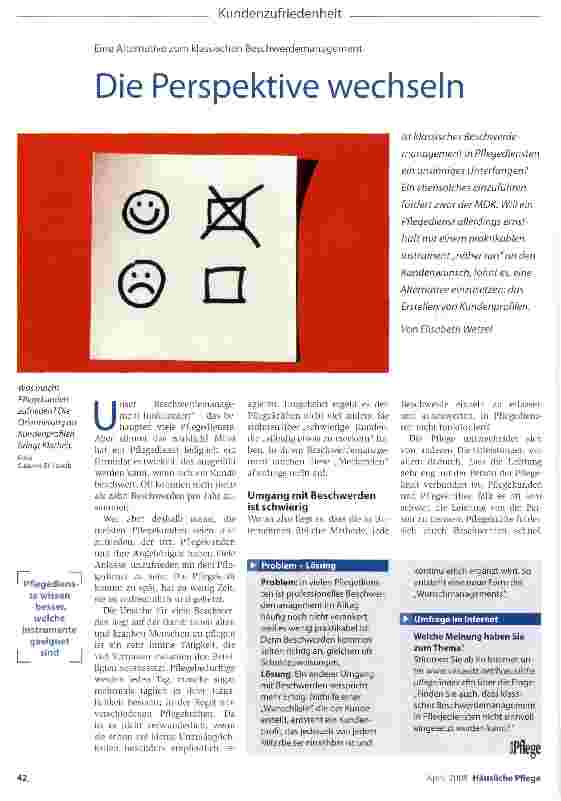 Vorschauseite 1: Die Perspektive wechseln