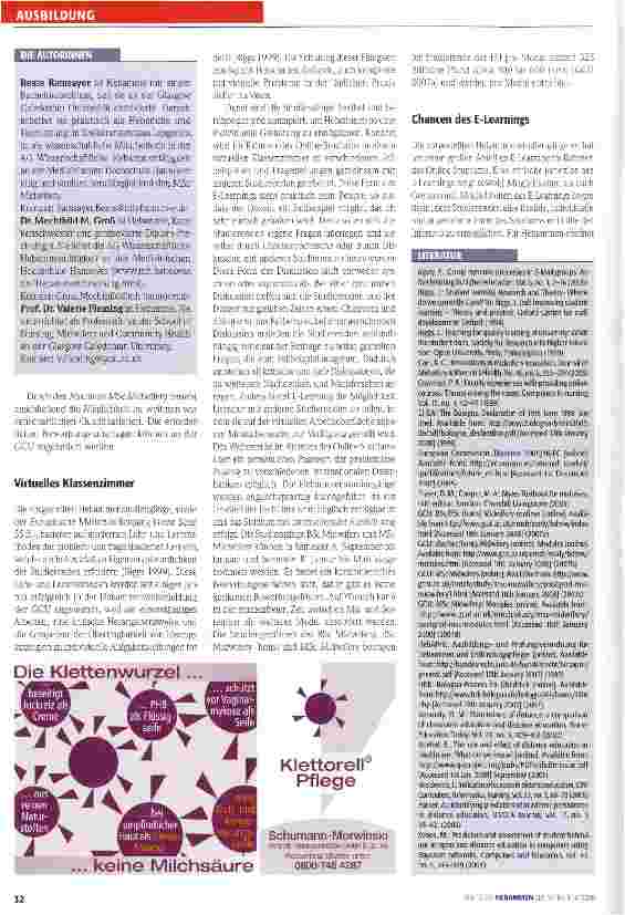 Vorschauseite 3: Fernstudium in Midwifery