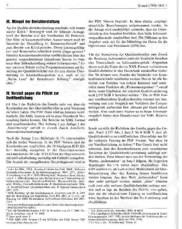 Vorschauseite 2: Gemeinsamer Bundesausschuss verweigert die Informationsfreiheit
