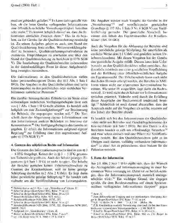 Vorschauseite 5: Gemeinsamer Bundesausschuss verweigert die Informationsfreiheit