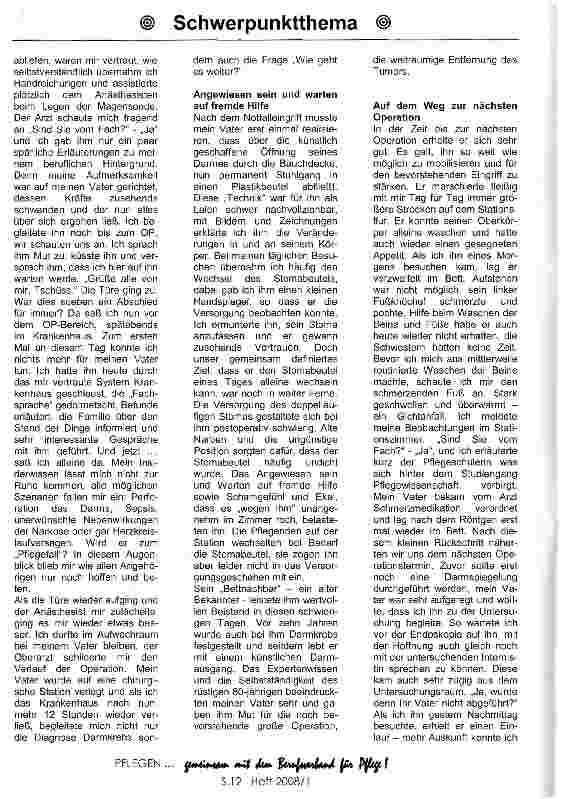 Vorschauseite 2: Professionelle Angehörige zwischen Wissensvorsprung und Bürde