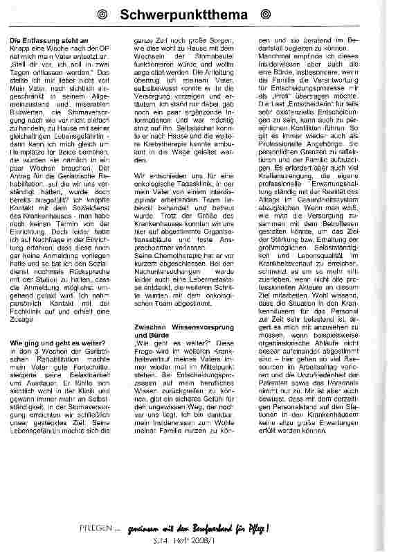 Vorschauseite 4: Professionelle Angehörige zwischen Wissensvorsprung und Bürde