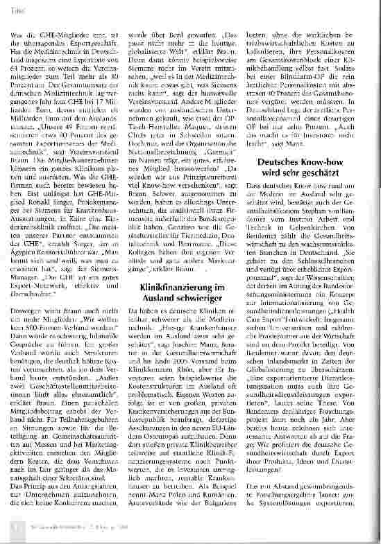 Vorschauseite 2: Med in Germany