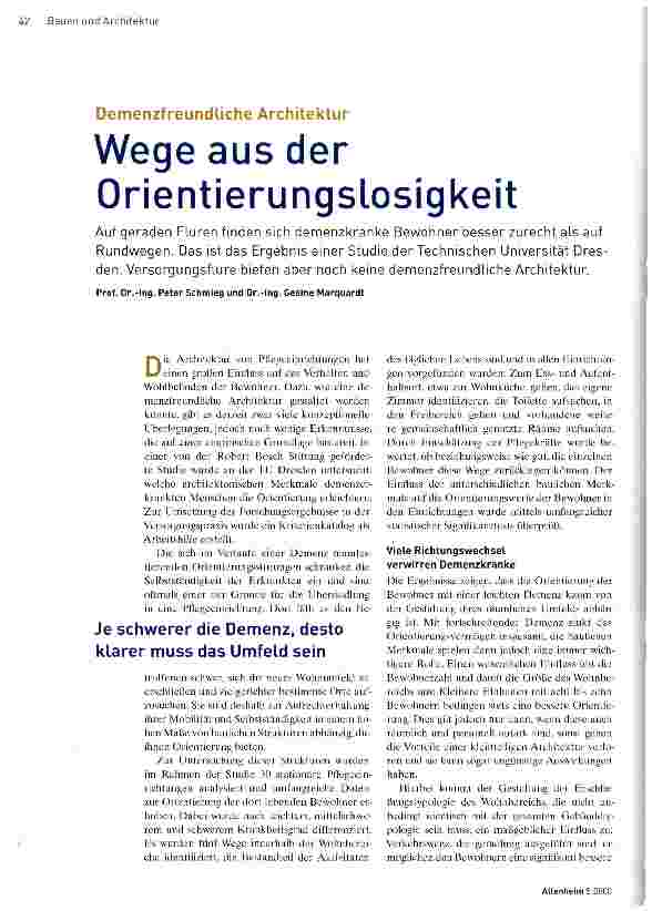 Vorschauseite 1: Wege aus der Orientierungslosigkeit