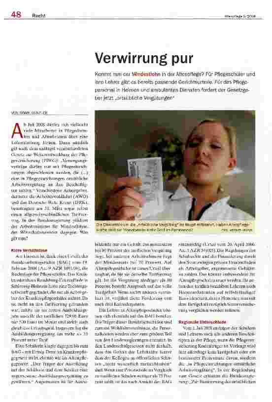 Vorschauseite 1: Verwirrung pur