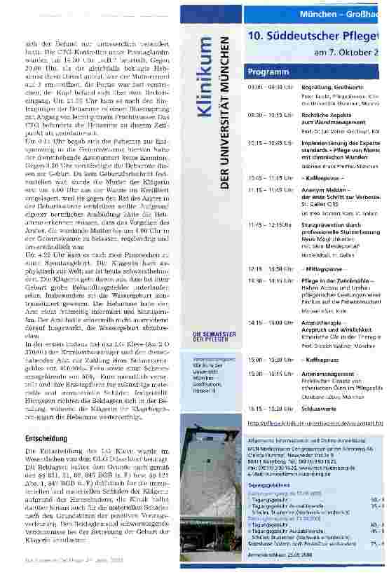 Vorschauseite 2: Verantwortungsaufteilung zwischen Arzt und Hebamme