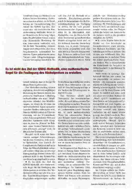 Vorschauseite 2: Keine unnötige Verwirrung