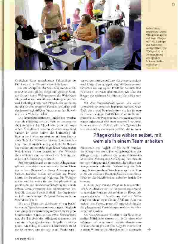 Vorschauseite 2: Ein Management setzt auf seine Teams