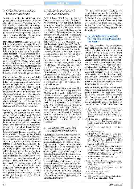 Vorschauseite 4: Persönliche Betreuung im Betreuungsrecht