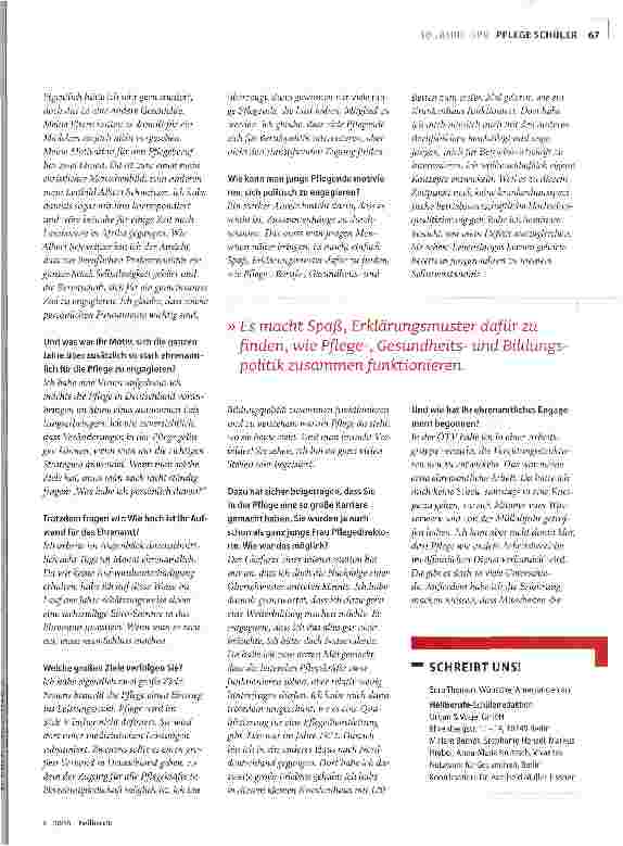 Vorschauseite 2: Politik im Gespräch