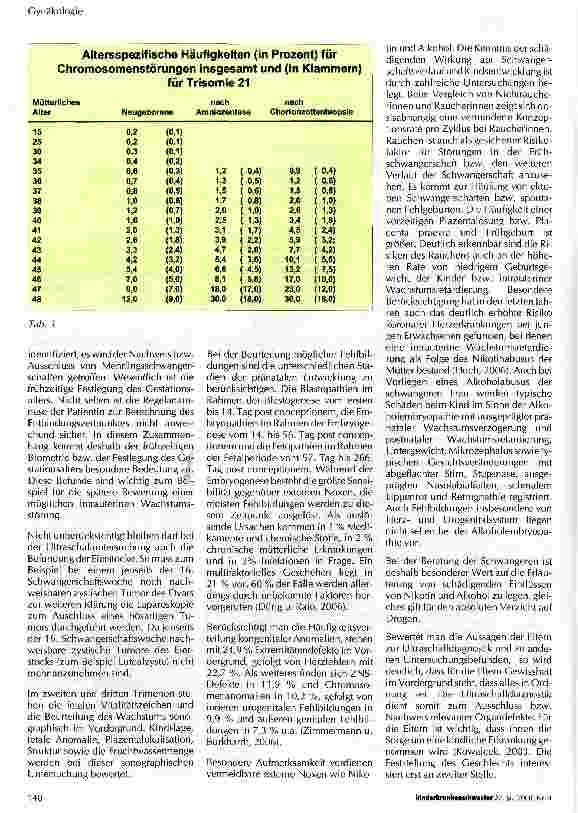 Vorschauseite 3: Ängste und Albträume bei Schwangeren mit unklaren Befunden