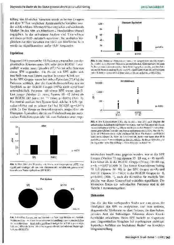 Vorschauseite 3: Diagnostische Merkmale des Status pseudoepilepticus im Notfall-Setting