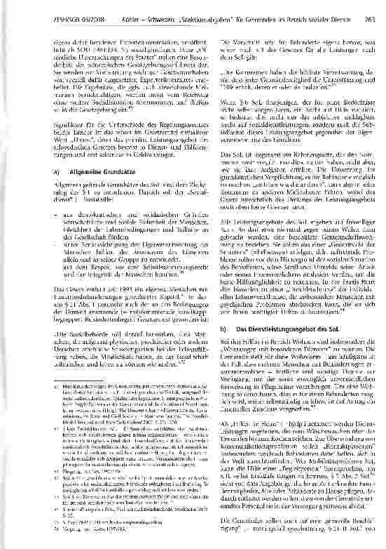 Vorschauseite 5: Schweden: „Sanktionsabgaben für Gemeinden im Bereich sozialer Dienste