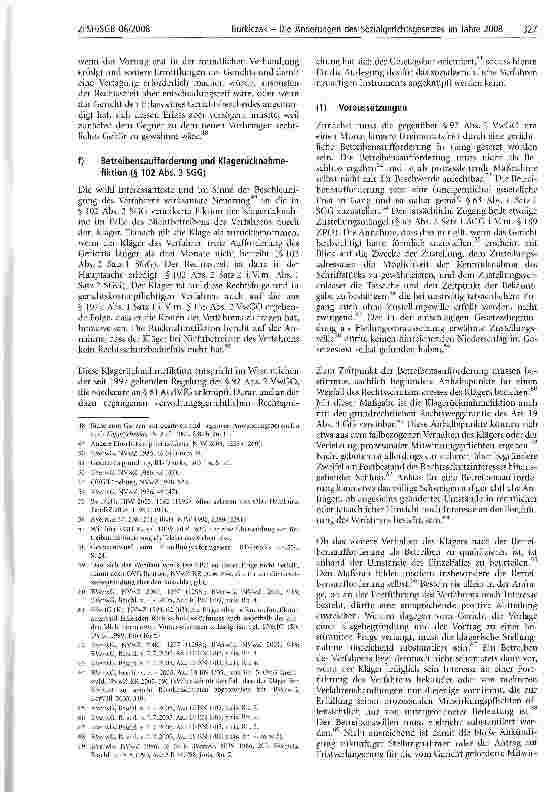 Vorschauseite 5: Die Änderungen des Sozialgerichtsgesetzes im Jahre 2008