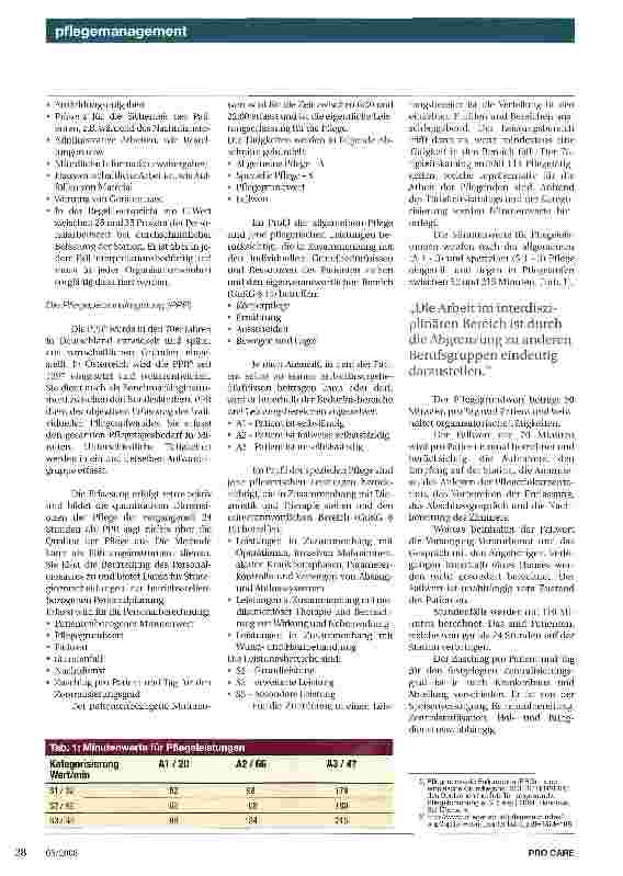 Vorschauseite 3: Leistungserfassung in der Palliativpflege