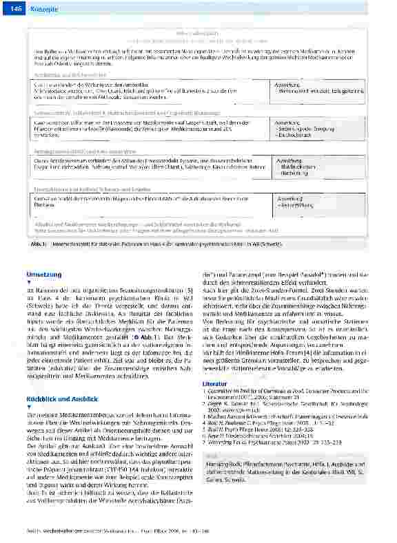 Vorschauseite 4: Wechselwirkungen zwischen Medikamenten und Nahrungsmitteln