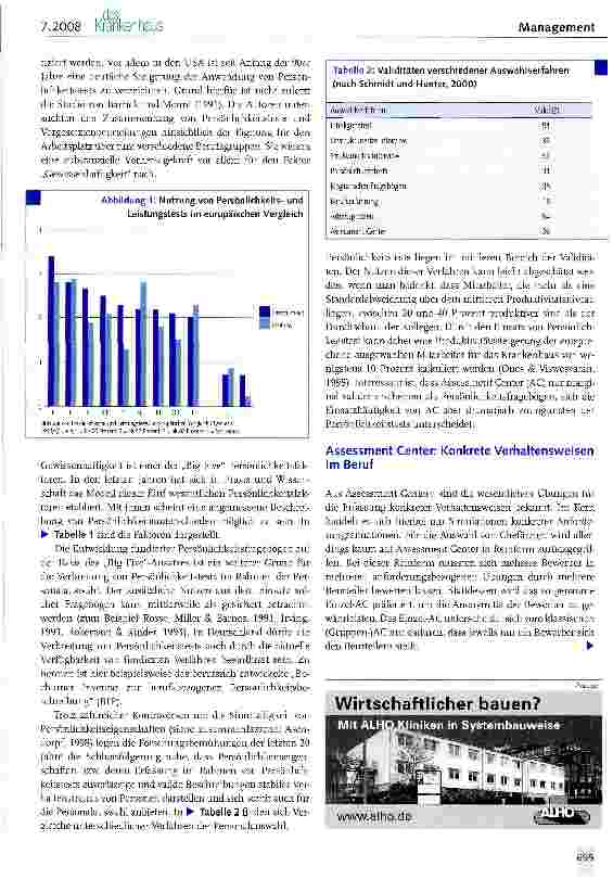 Vorschauseite 3: „Hire ohne „Fire - Personalauswahl von ärztlichen FührungskräftenDie Notwendigkeit professioneller Auswahlprozeduren