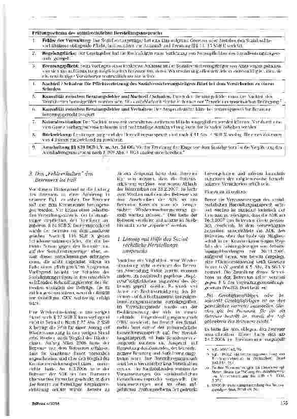 Vorschauseite 3: Zur Haftung des Betreuers in Krankenversicherungsangelegenheiten