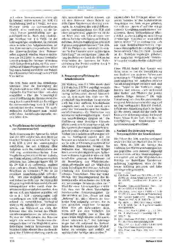 Vorschauseite 4: Zur Haftung des Betreuers in Krankenversicherungsangelegenheiten