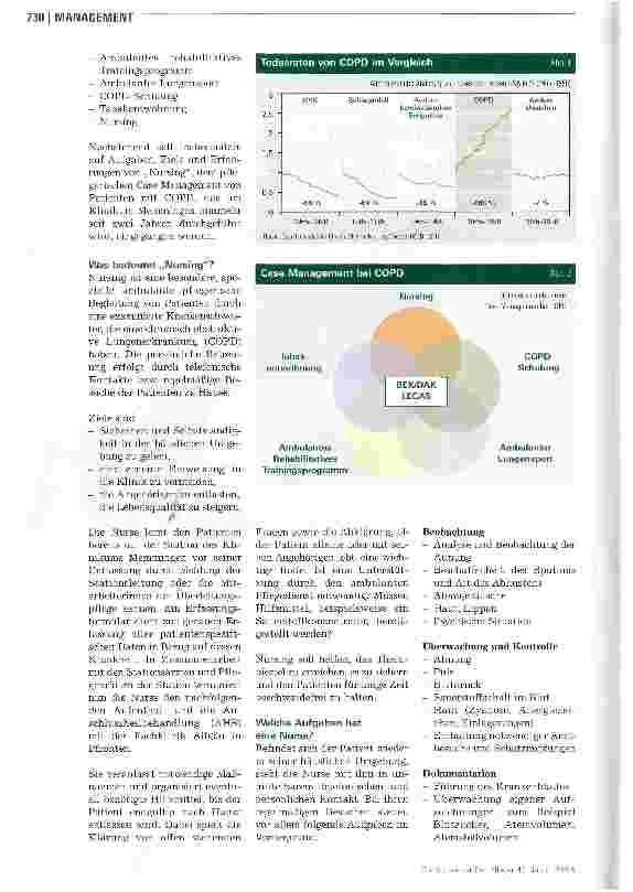 Vorschauseite 2: Pflegerisches Case Management: Optimale Betreuung von Patienten mit COPD