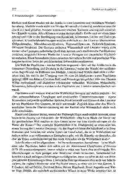 Vorschauseite 2: Geisteskrankheit im Medium der Literatur