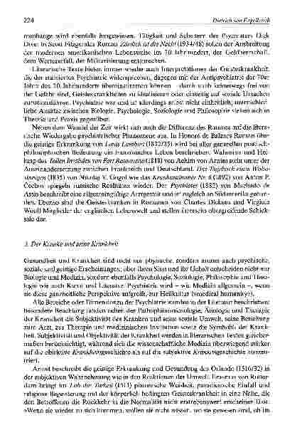 Vorschauseite 4: Geisteskrankheit im Medium der Literatur