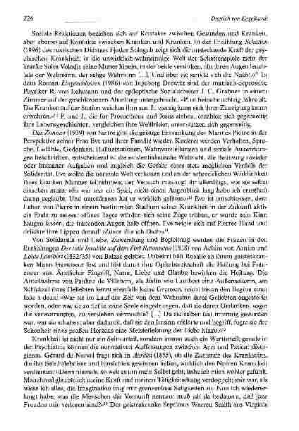 Vorschauseite 6: Geisteskrankheit im Medium der Literatur