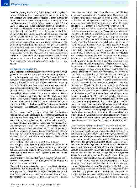 Vorschauseite 4: Nähe, Chaos und Krisen: Was macht die Arbeit auf der psychiatrischen Akutstation attraktiv