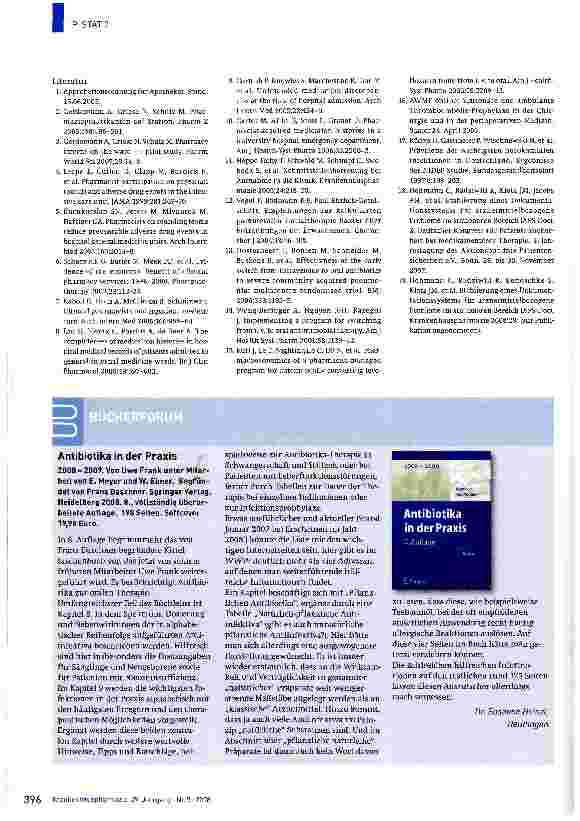 Vorschauseite 4: Evaluation der Tätigkeit von Pharmaziepraktikanten auf Station (P-STAT 2)