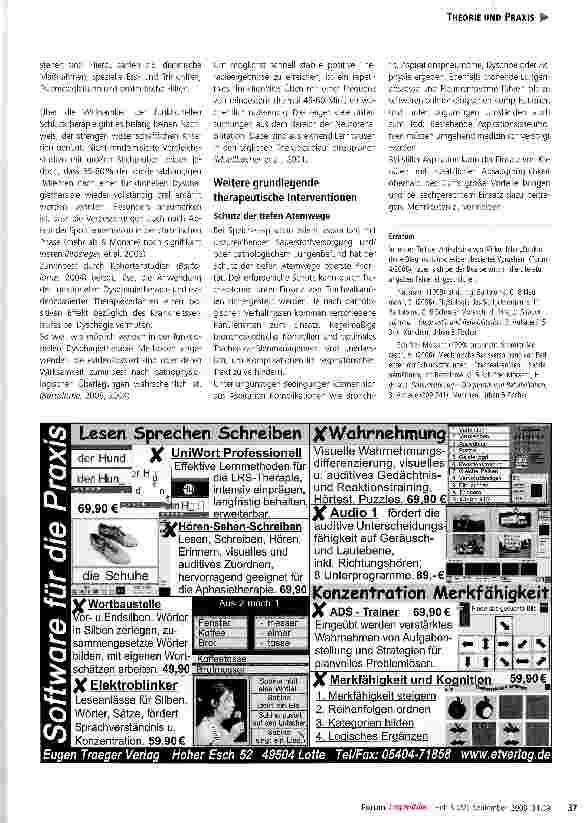 Vorschauseite 4: Evidenzbasierte Therapie bei Schluckstörungen
